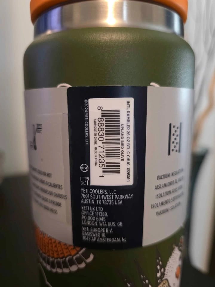 New! YETI Rambler 26 oz Bottle with Chug Cap - Upland Bird Olive - photo 4