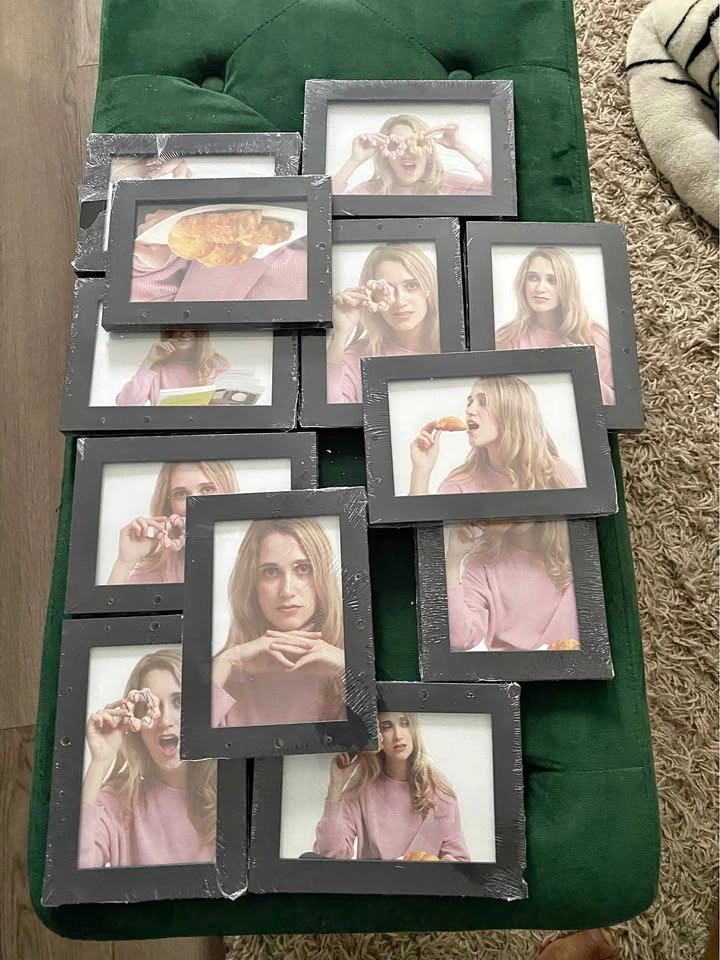 Collage Picture Frames – 12 Pack in BLACK 4x6 BRAND NEW