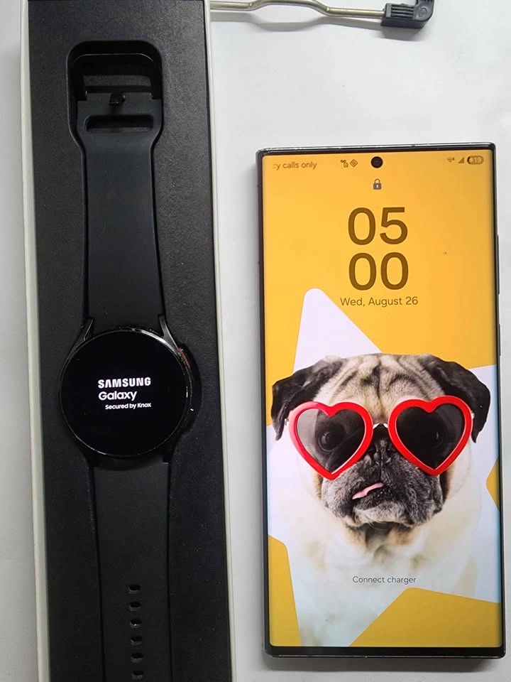 Samsung Galaxy S22 Ultra (Unlocked) + Galaxy Watch 4 LTE Bundle