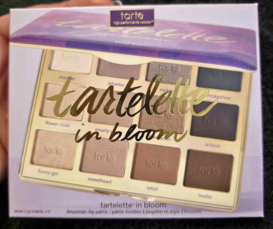 New! Tarte Tartelette In Bloom Eyeshadow Palette