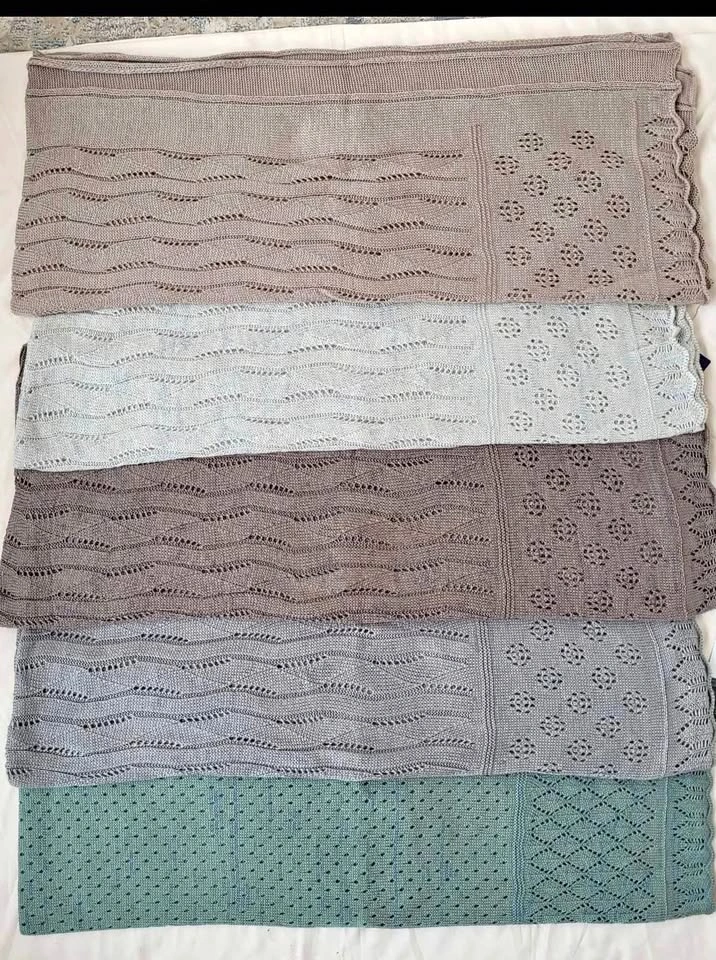 Assorted Knit Lace Shawls