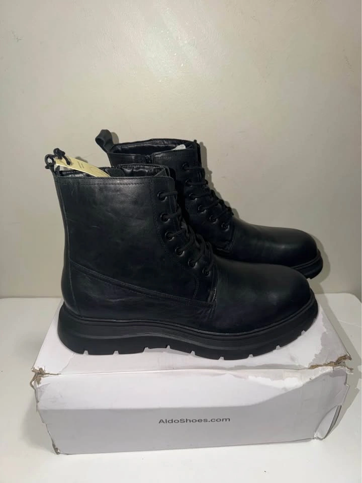 New ALDO Men Waterproof Leather Boots. Size 12 US. - photo 3