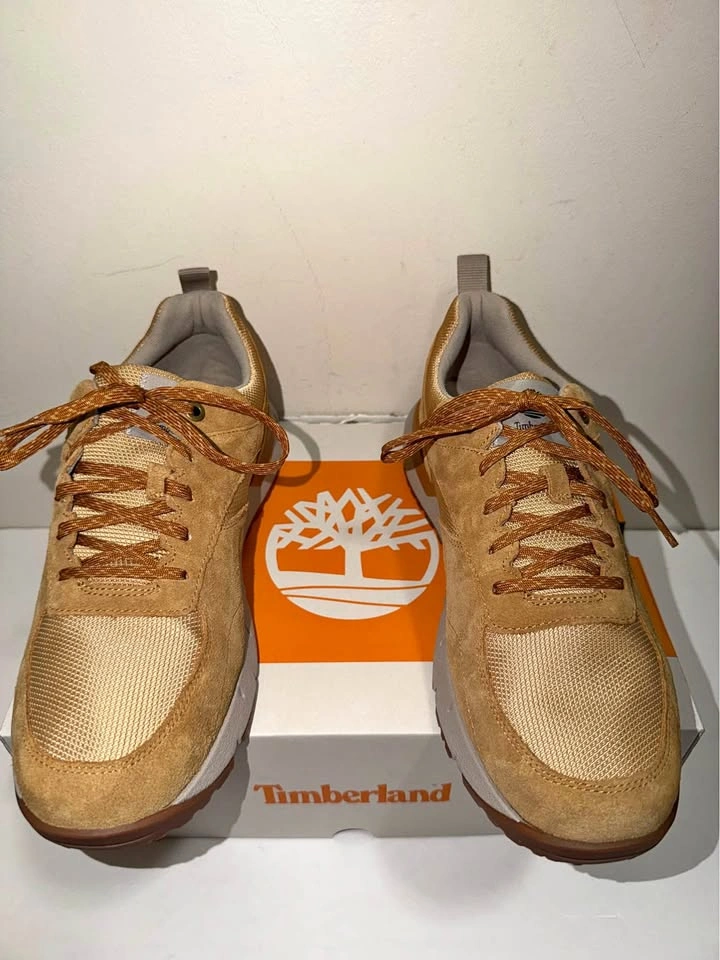 New Timberland Men's Suede Trainers Size 13