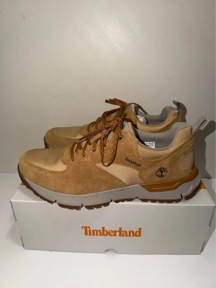 New Timberland Men's Suede Trainers Size 13 - photo 3