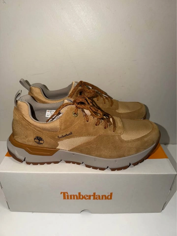 New Timberland Men's Suede Trainers Size 13 - photo 4