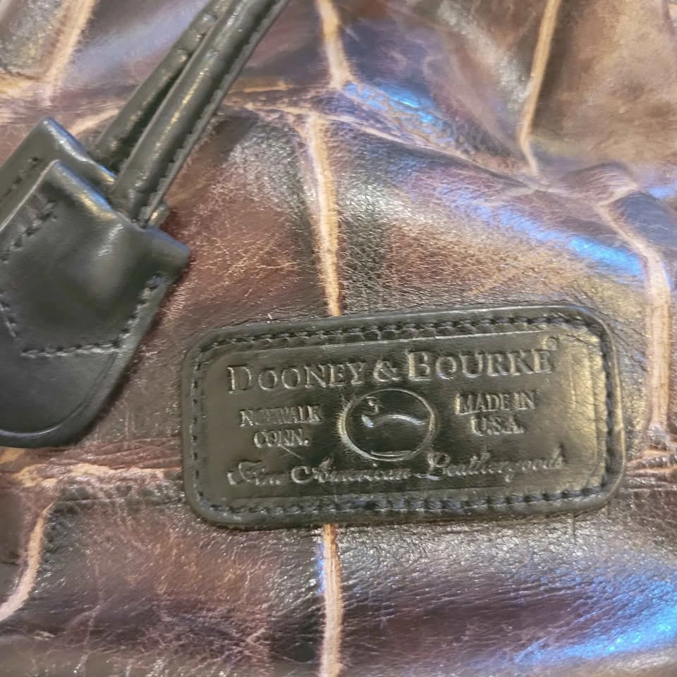 Dooney & Bourke Leather Drawstring Bucket Bag - photo 2