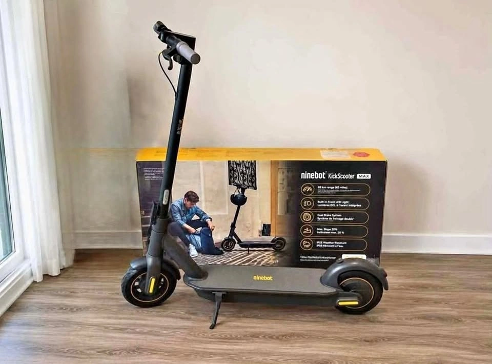 Segway Ninebot Kickscooter Max G30P, Only 80 km like NEW