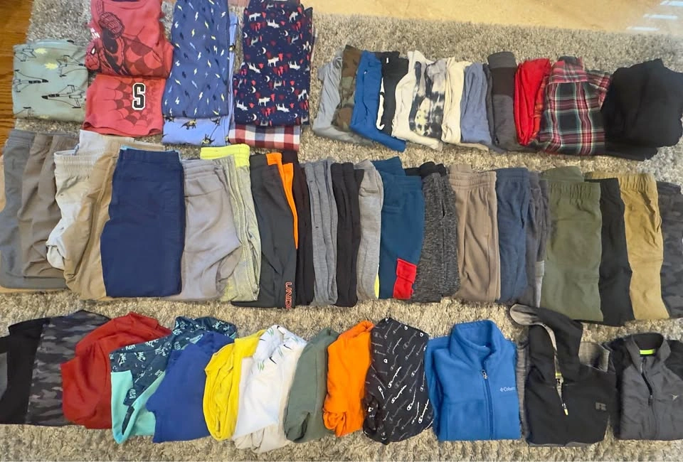 Boys Size 10/12 Fall/Winter Clothes - Over 60 Items