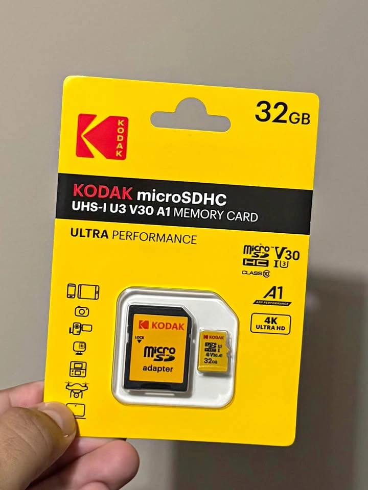 32 GB microSD card for camera, dash cam *NEW*