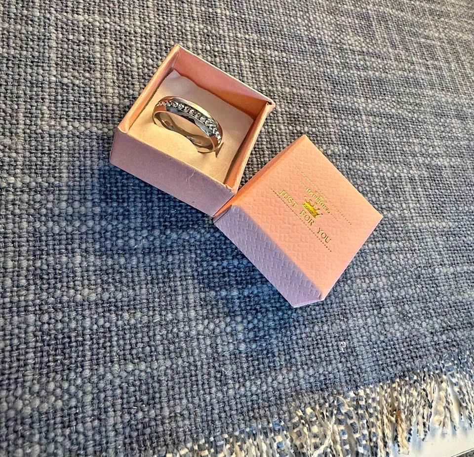 Tungsten Carbide Ring with Stones