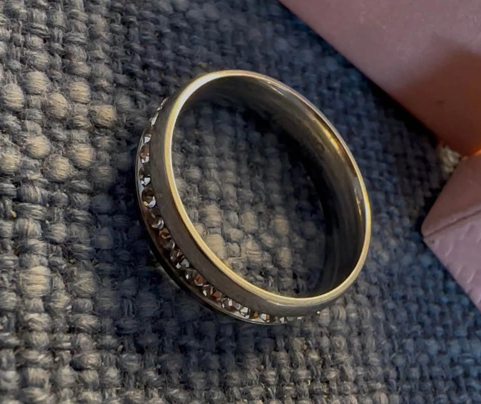 Tungsten Carbide Ring with Stones - photo 3