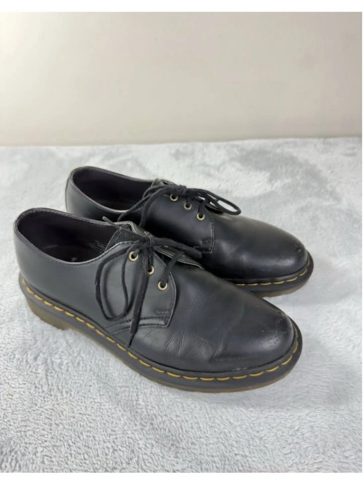 Dr Martens Women's Size 9/7 UK/41 EU 1461 Black Patent Oxford
