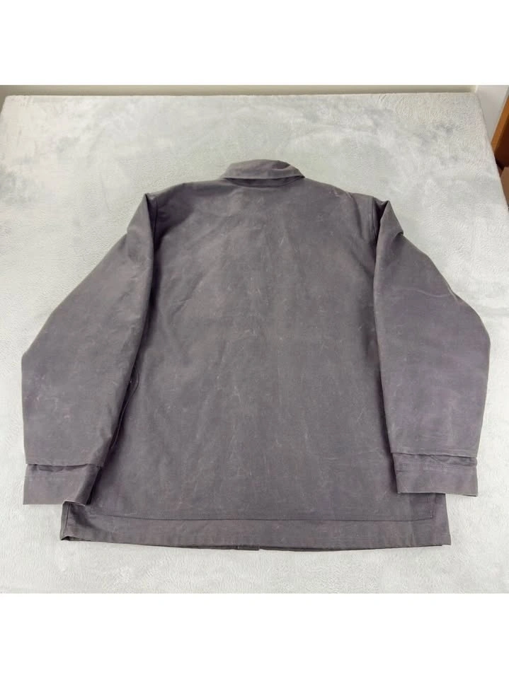 CC Filson Tin Cloth Short Lined Cruiser Jacket Mens XL Black - photo 4