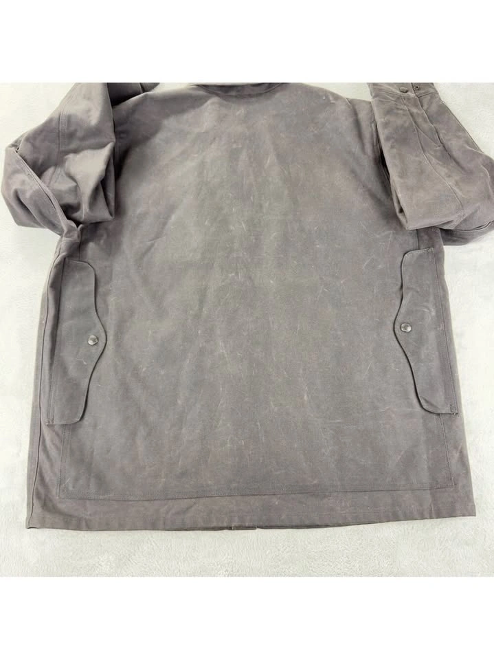 CC Filson Tin Cloth Short Lined Cruiser Jacket Mens XL Black - photo 5