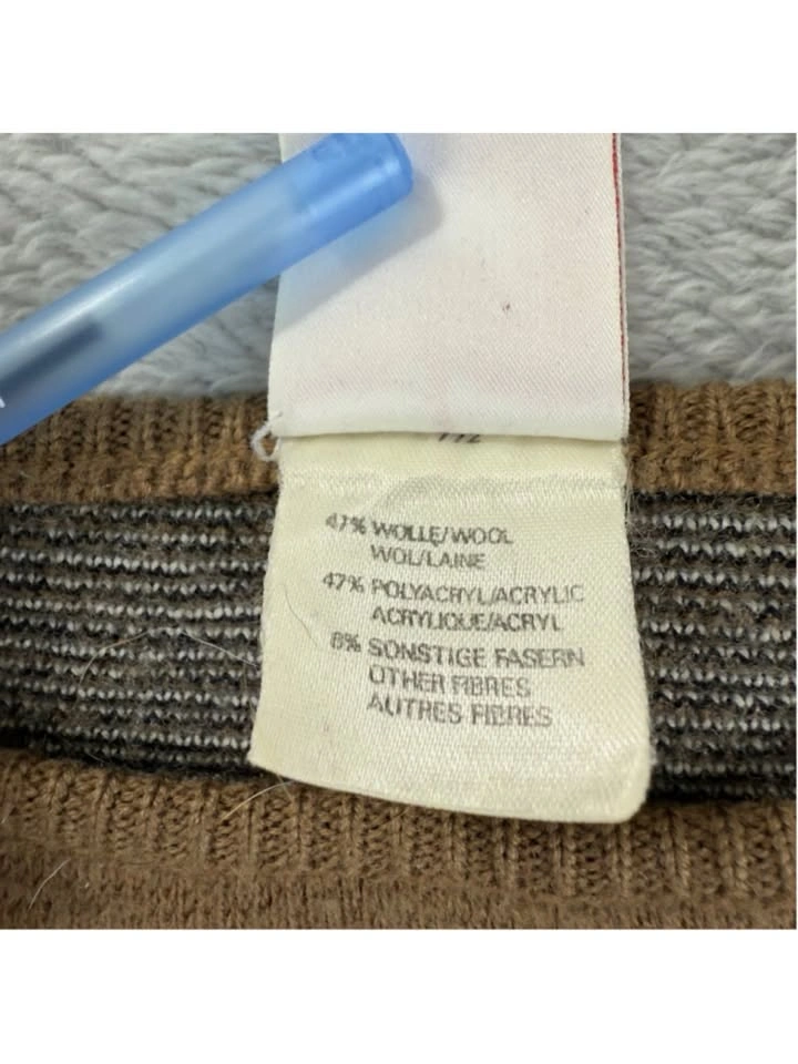 Vintage Mondi Size 38 EU Wool Blend Graphic Print Made In German - photo 3