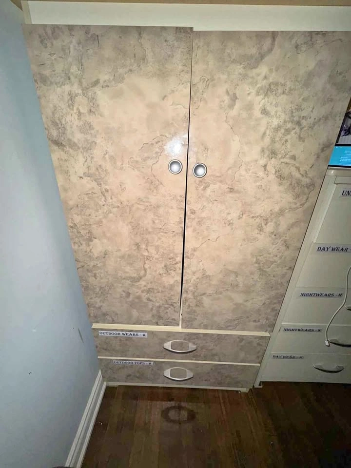Two-Door Wardrobe with Drawers