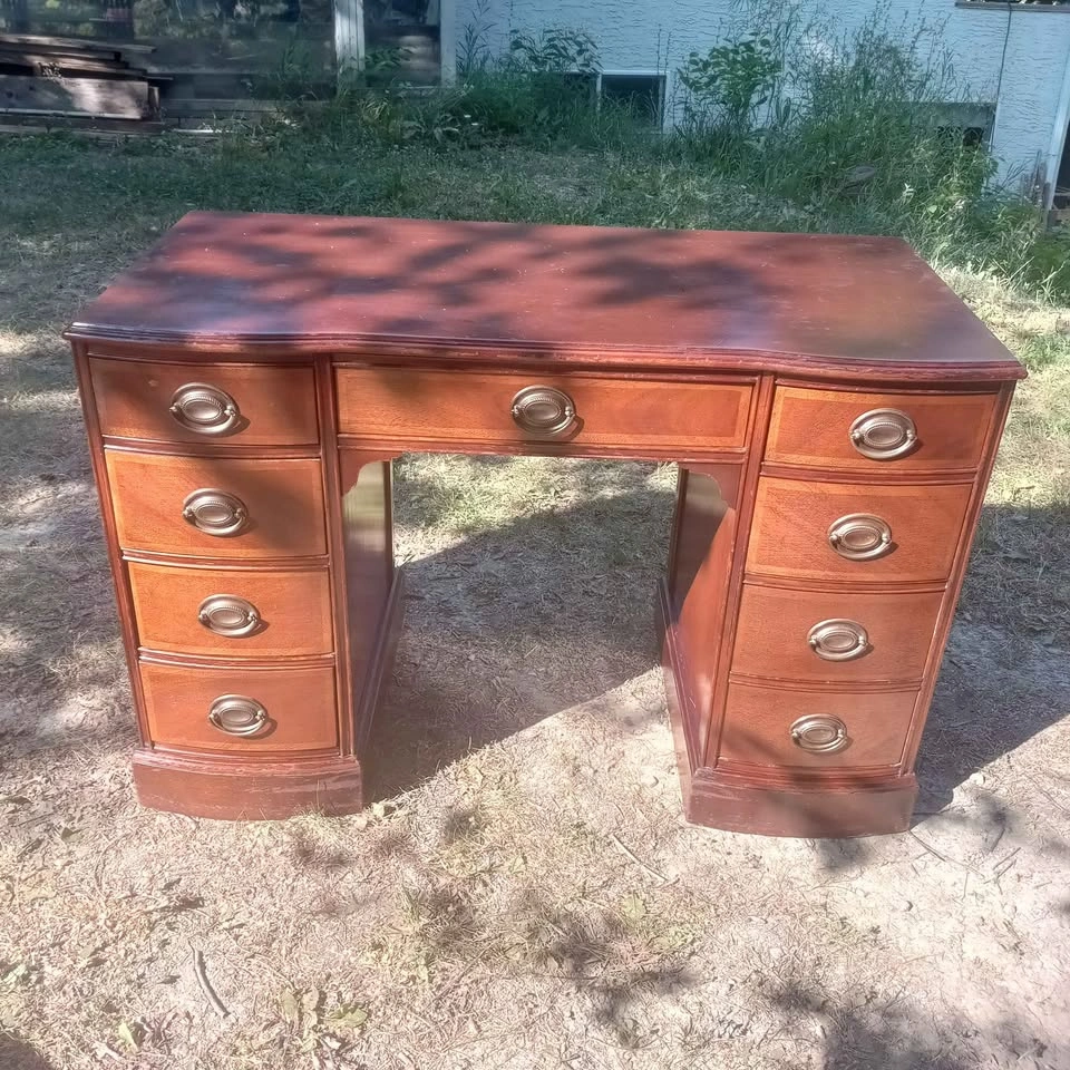 Stunning vintage study desk - photo 5