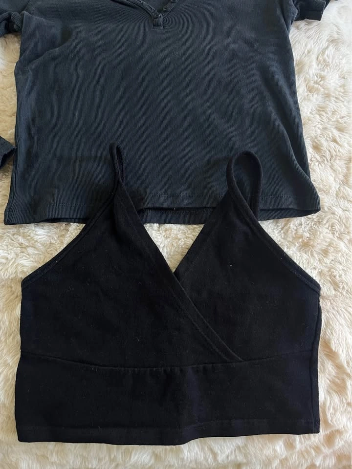 Brandy Melville Black / Dark Tops Bundle - photo 3