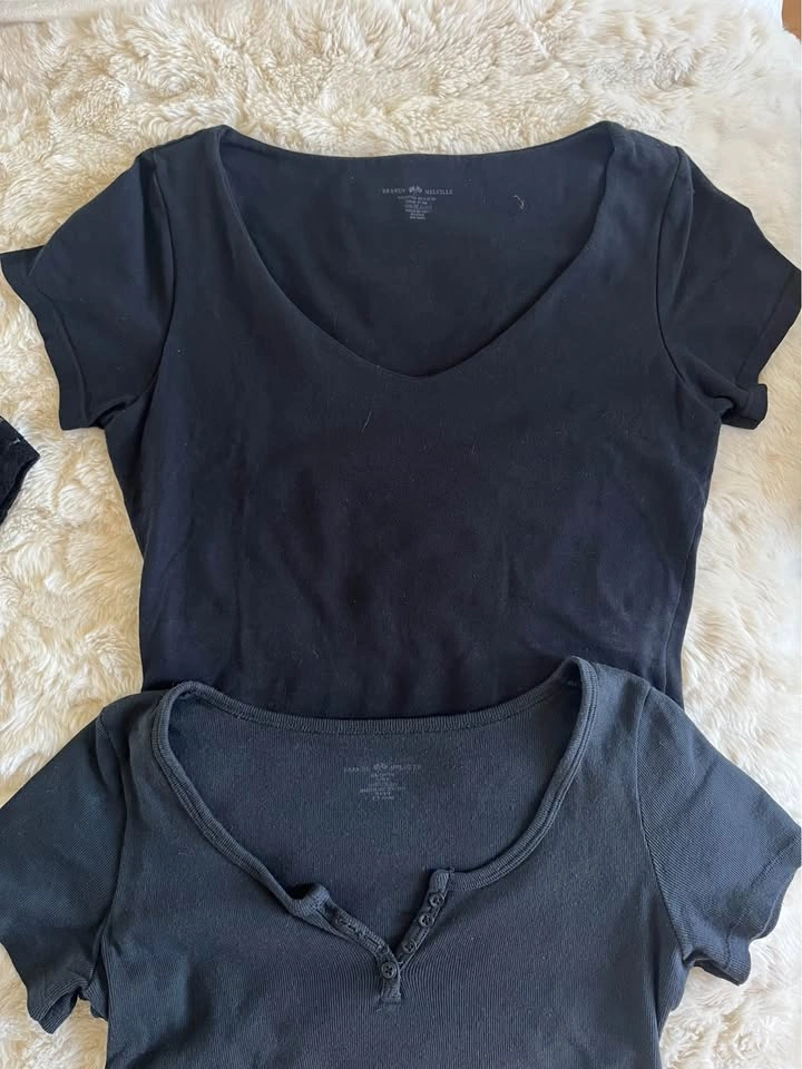 Brandy Melville Black / Dark Tops Bundle - photo 5