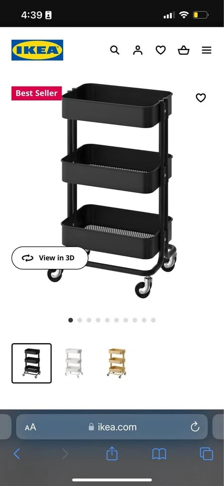IKEA RÅSKOG Utility Cart