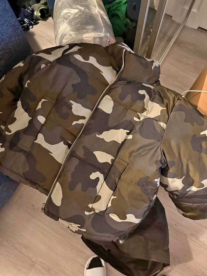Camo Puffer Jacket