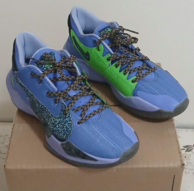 Nike Zoom Freak 2 Basketball Shoes (US-9 Men/ Purple)