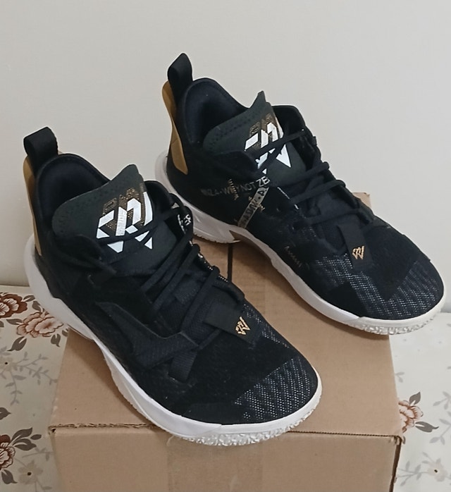Jordan Why Not 0.4 Westbrook Basketball Shoes (US-9 Men/ Black)