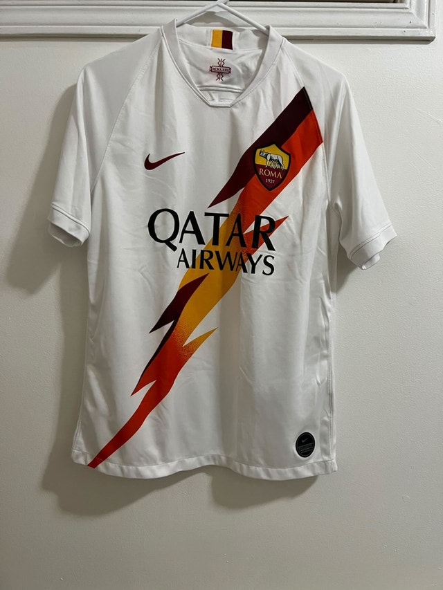 AS Roma Fourth Football/Soccer Jersey – Nike (White/Medium)