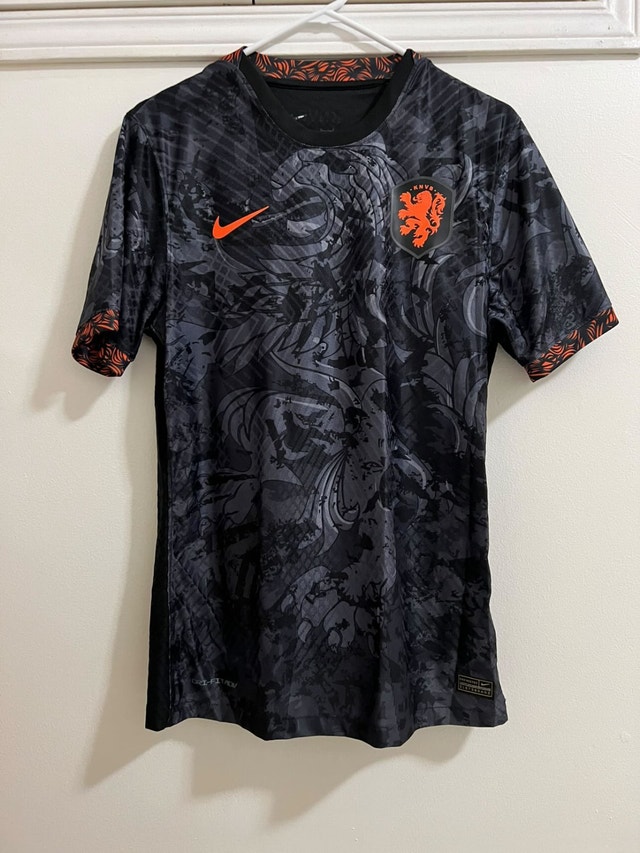 Netherlands Away Football/Soccer Jersey - Nike (Black/Medium)
