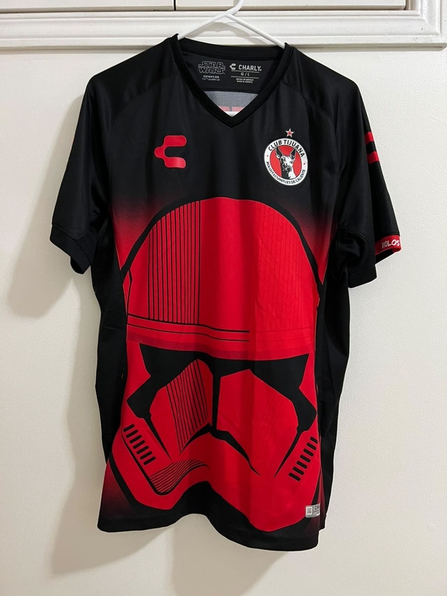 Club Tijuana Xolos Star Wars Football Jersey (Black/Medium)