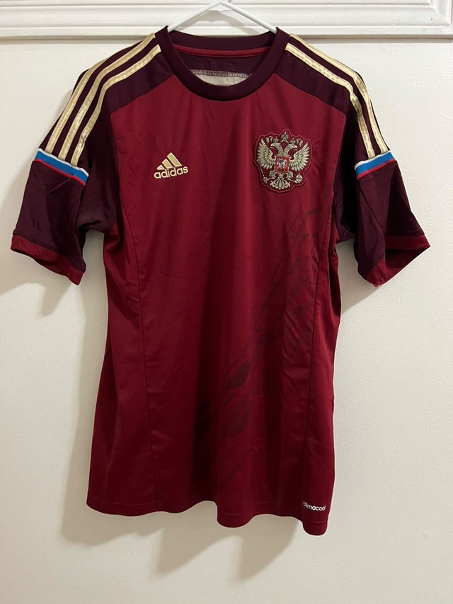 Russia 2014 World Cup Football/Soccer Jersey (Maroon/Medium)