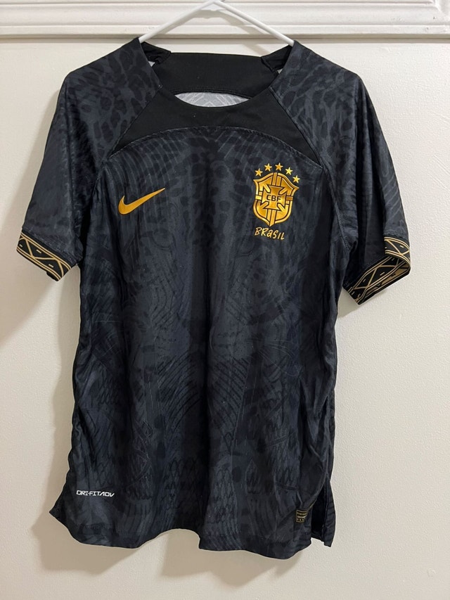 Brazil 2023 Away Football/Soccer Jersey - Nike (Black/Medium)