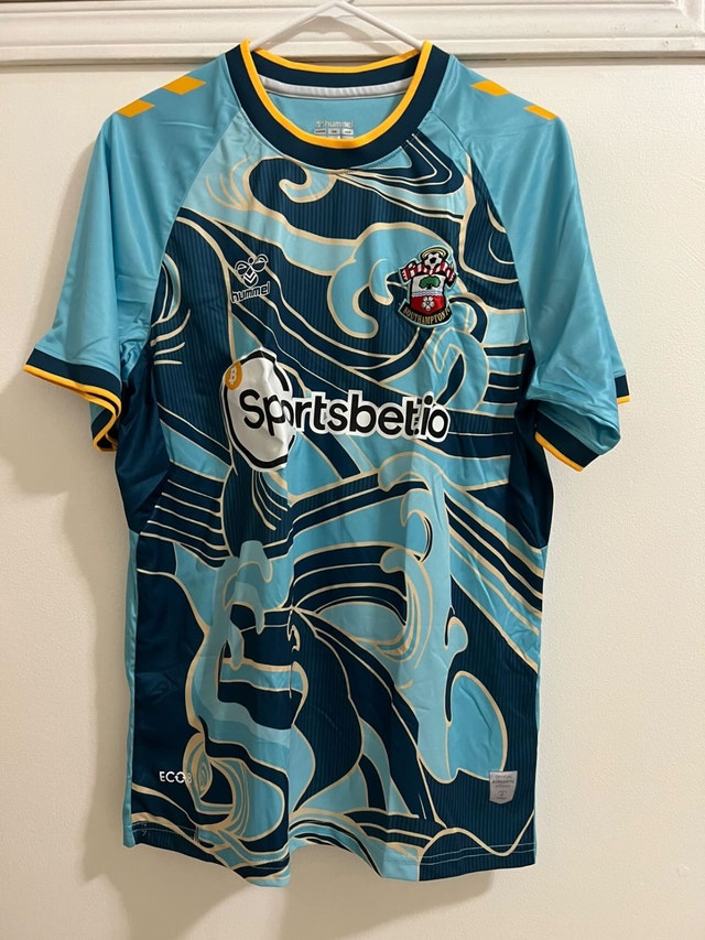 Southampton FC Away Football/Soccer Jersey (Blue/Medium)