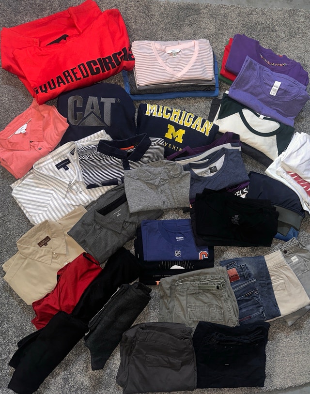 Men’s clothes sizes range from M to 2XL & 3XL - photo 2