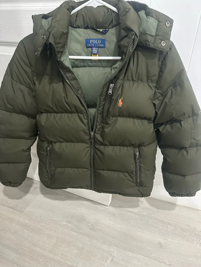 Boys Ralph Lauren puffer coat M 10-12 image indicator(2)