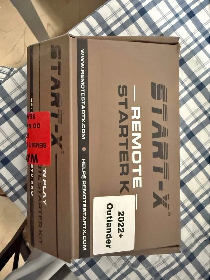 Start X - Remote start kit for Mitsubishi Outlander