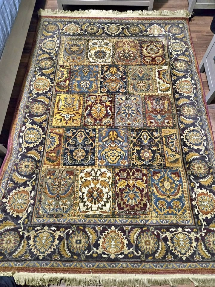 Carpet Art Deco Bakhtiari Area Rug 5'3" x 7'11"