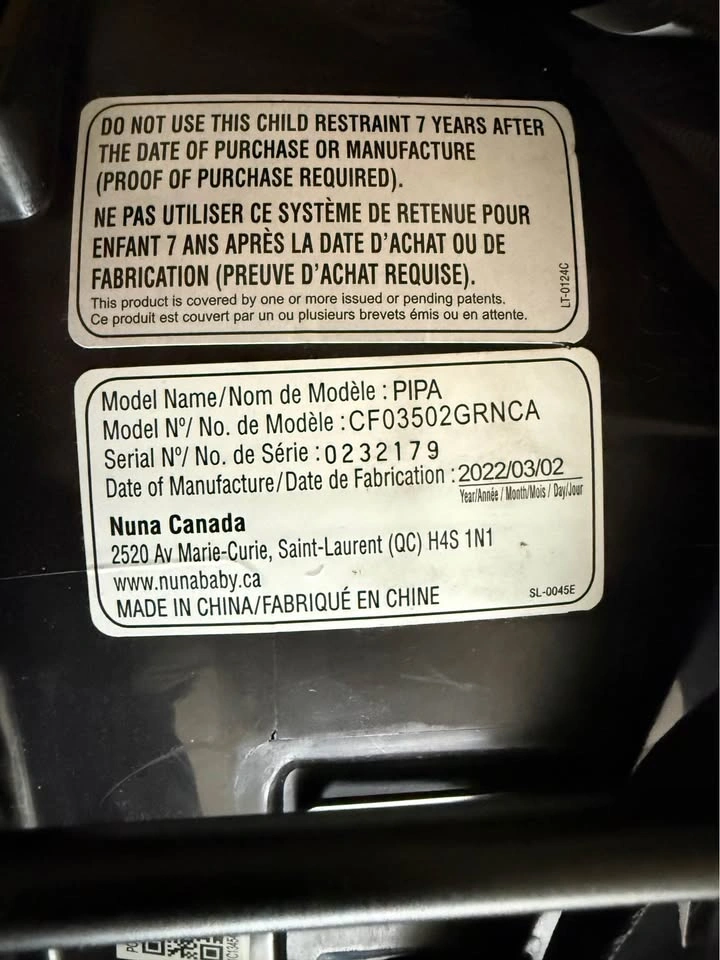 Nuna Pipa Car Seat with Base - photo 3