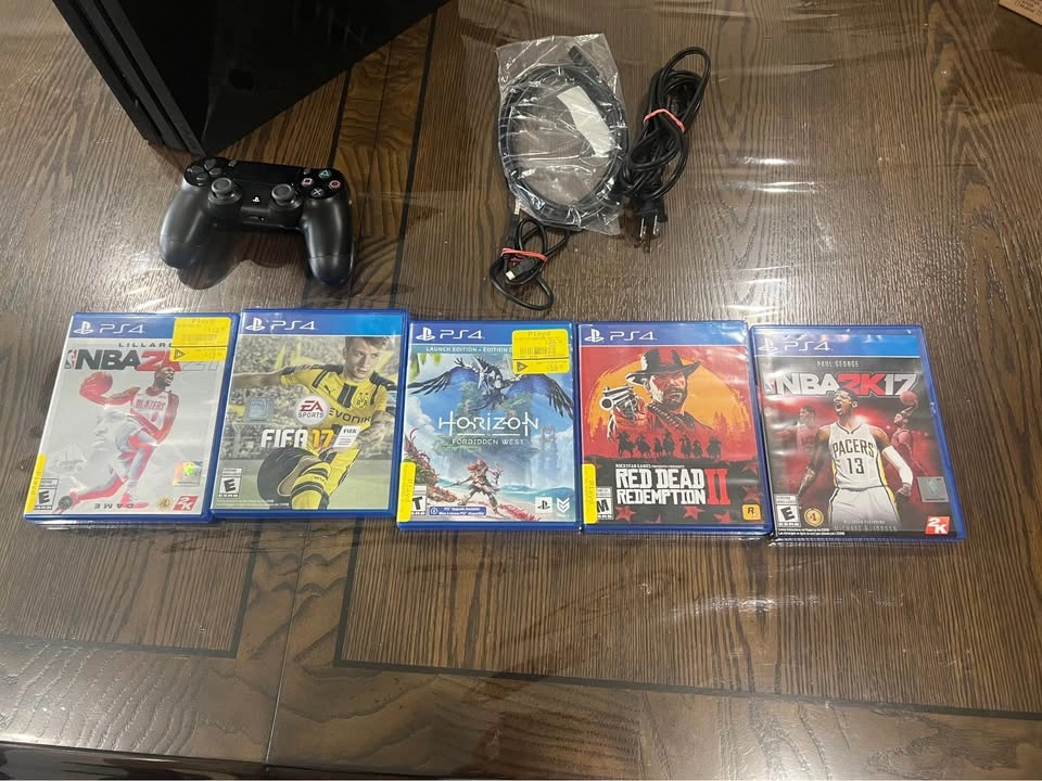 1TB PS4 Pro Like New - photo 4