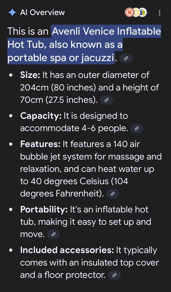 Inflatable 4-6 person spa - photo 2