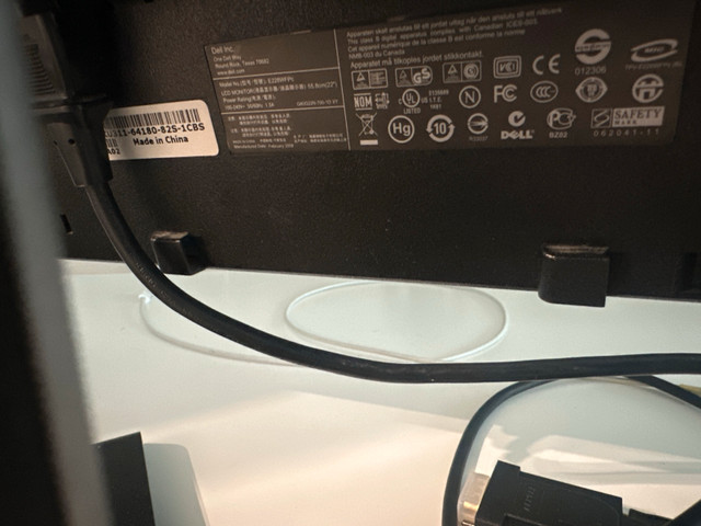 Dell 22" monitor model E228WFPc - photo 2