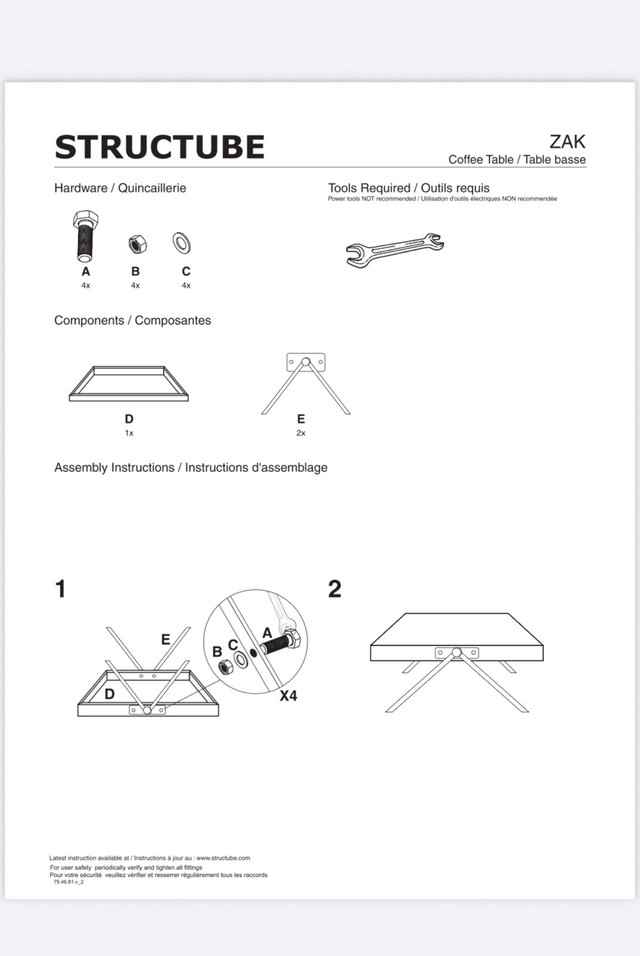 Zak coffee table - photo 3