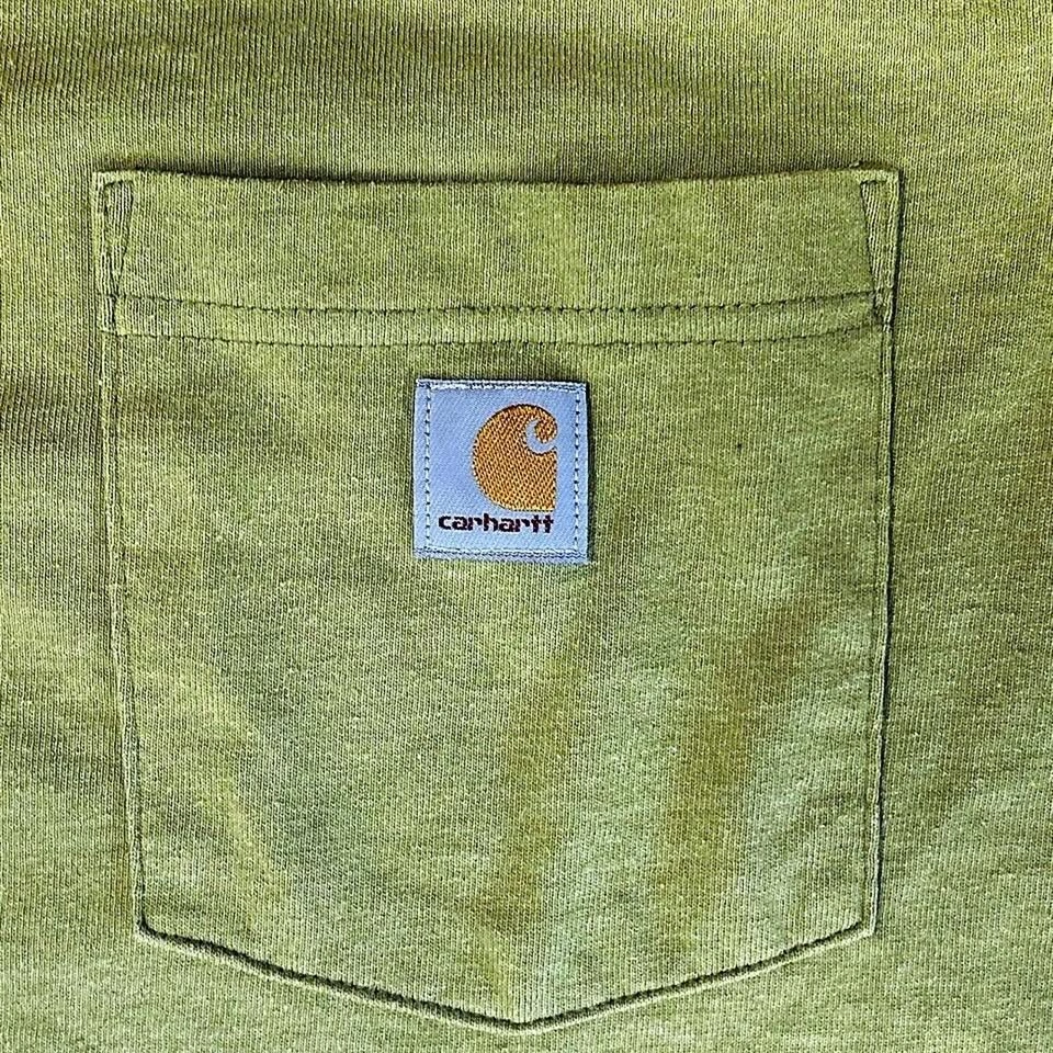 Carhartt Green Pocket T-Shirt - photo 2
