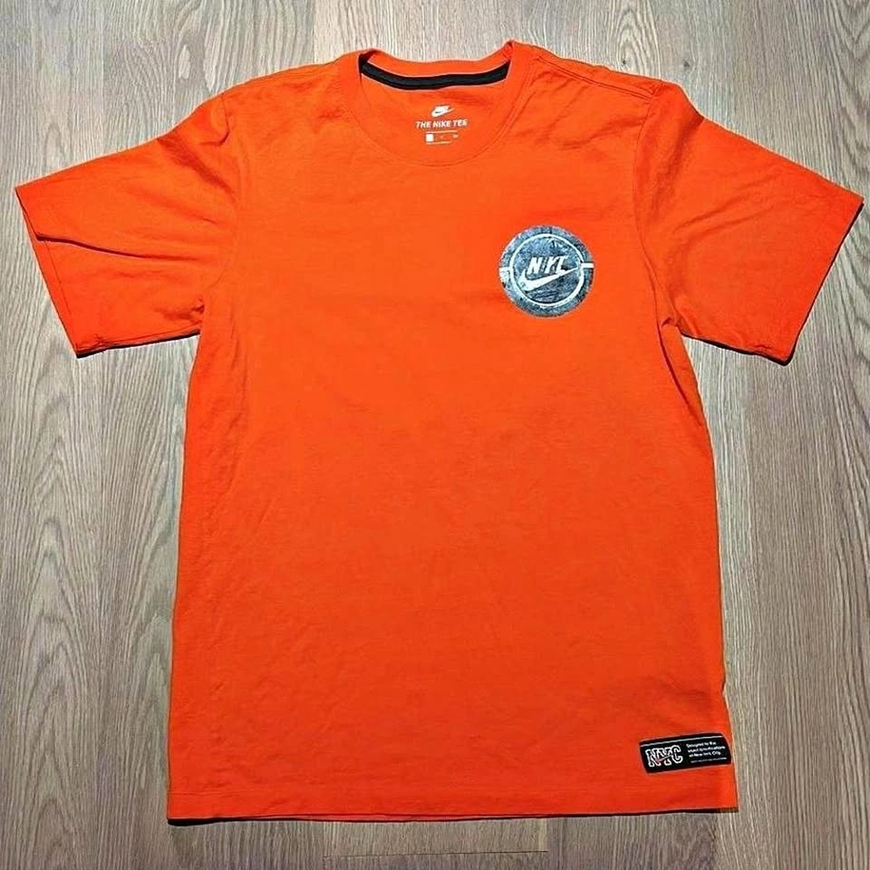 Nike orange graphic tee