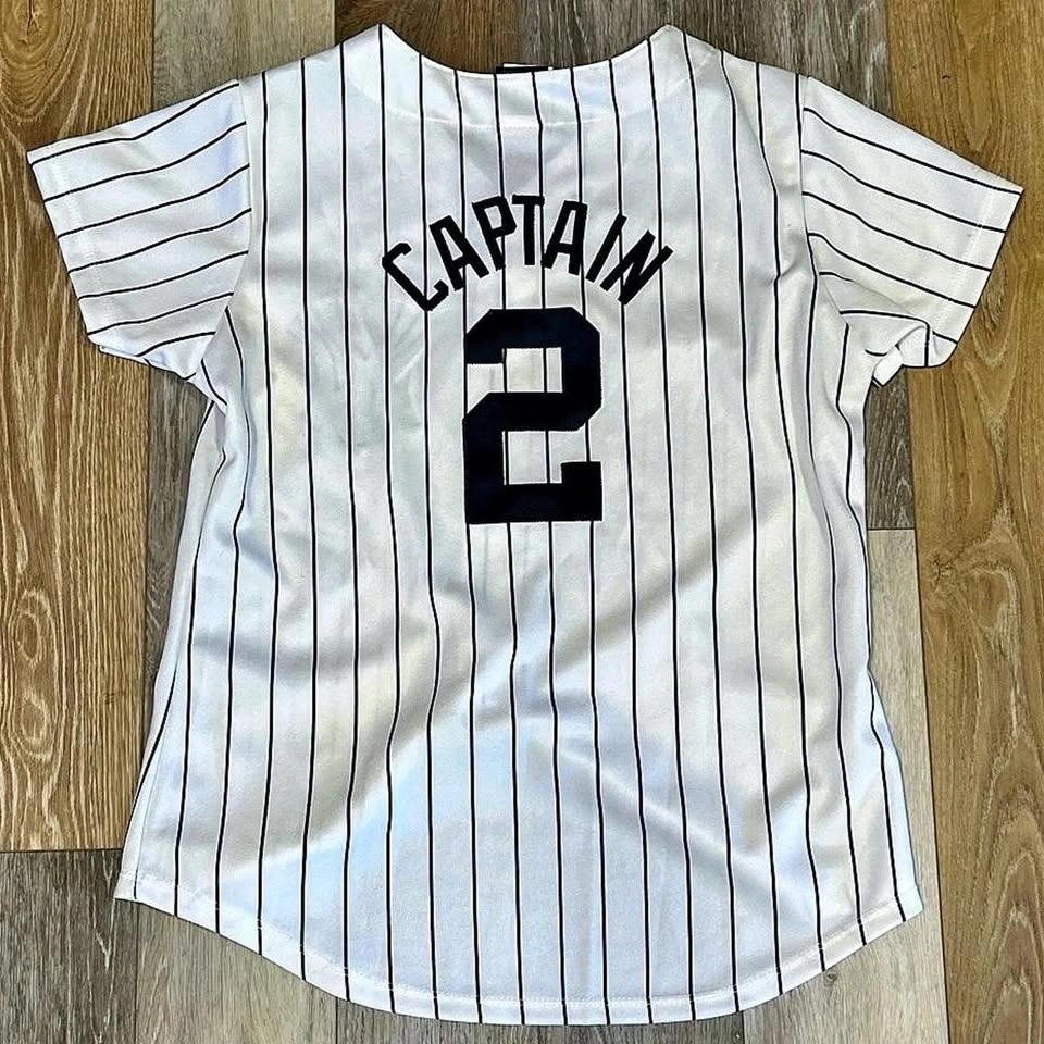 New York Yankees Derek Jeter Captain 2 Jersey - photo 2