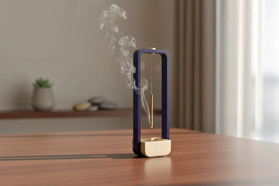 Modern minimal design incense holder
