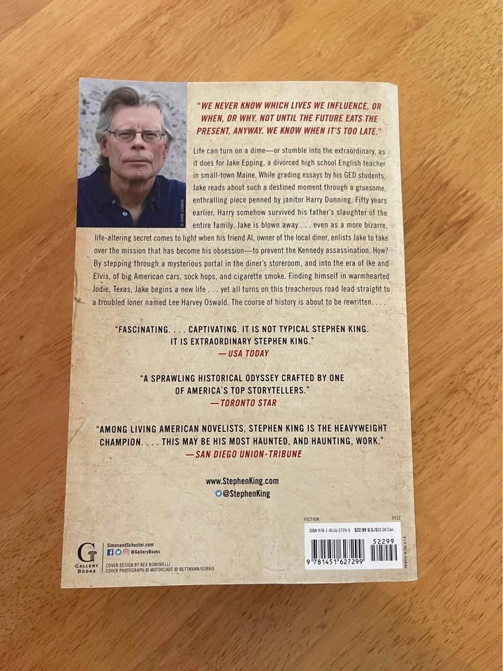 Stephen King Book 11/22/63 - photo 2