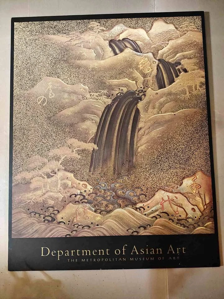 Art Plaque Department of Asian Art from the metropolitan museum