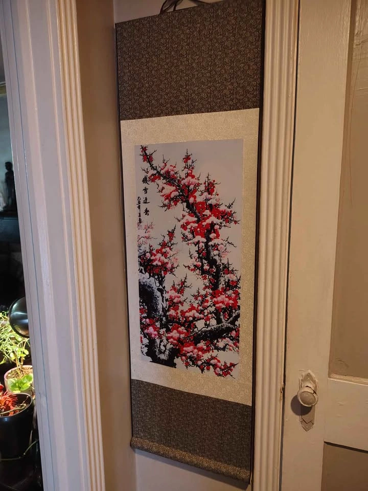 Cherry Blossom Wall Hanging Art Print - photo 2