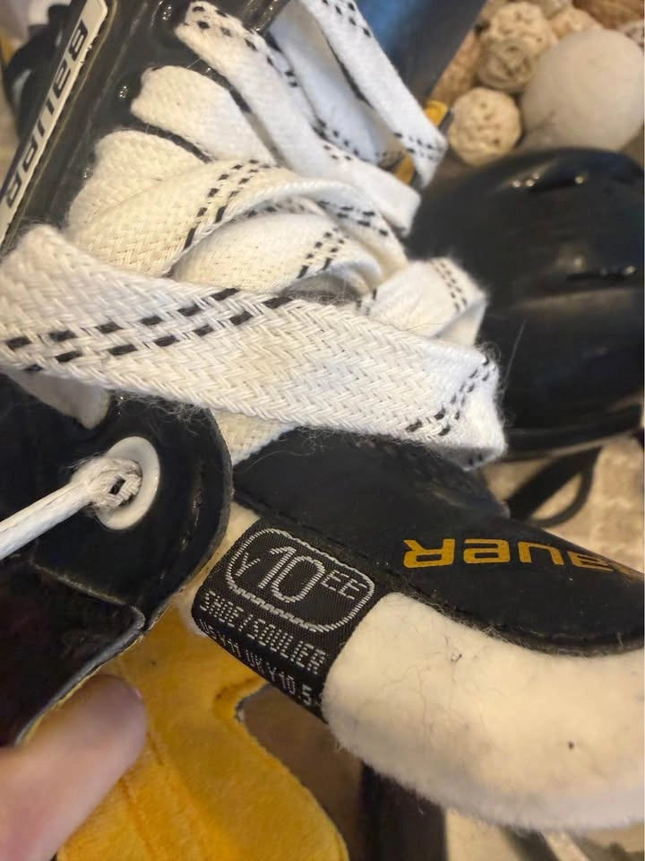 Bauer Kids Skates and Hockey Helmet - photo 2